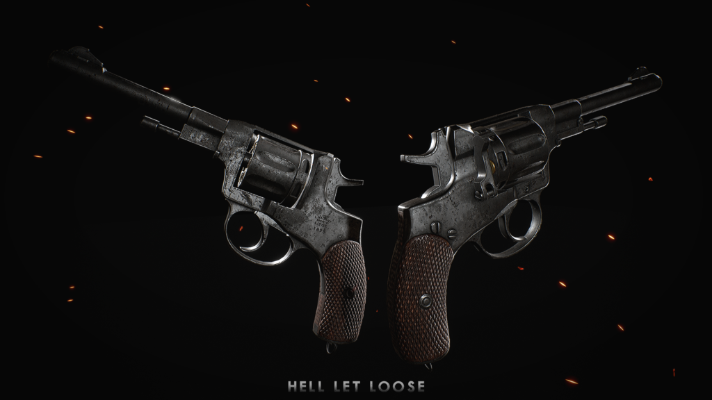 hell let loose, rewolwer, broń, fps, nowe